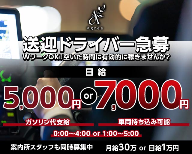 Agree（アグリー） 中洲スナック バナー