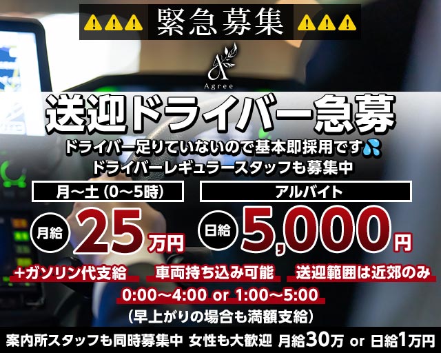 Agree（アグリー）(中洲)のボーイ・男性求人