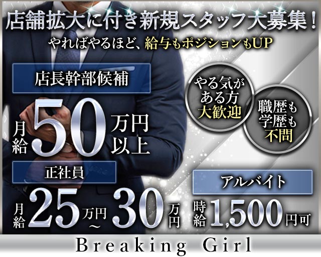 Breaking Girl（ブレイキングガール） バナー