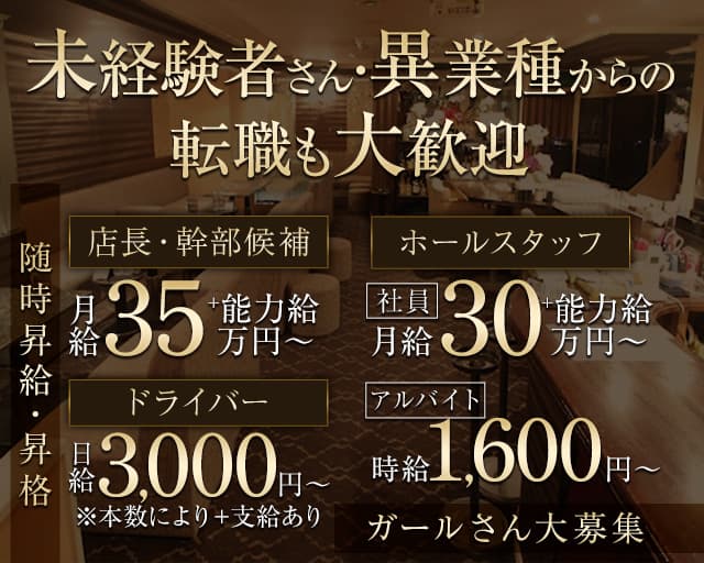 Club Sfida（スフィーダ）(錦)のボーイ・男性求人