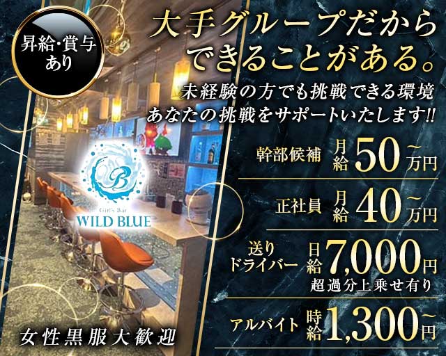 【清瀬駅】WILD BLUE（ワイルドブルー）(所沢)のボーイ・男性求人