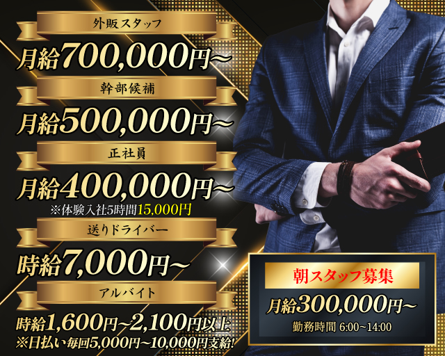 キャンディーバー(赤羽)のボーイ・男性求人