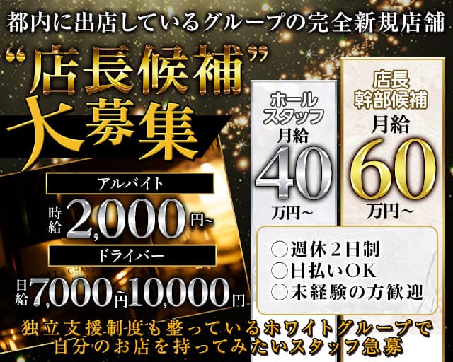 【神田駅西口】CLUB GALLERY-ギャラリー-(神田)のボーイ・男性求人