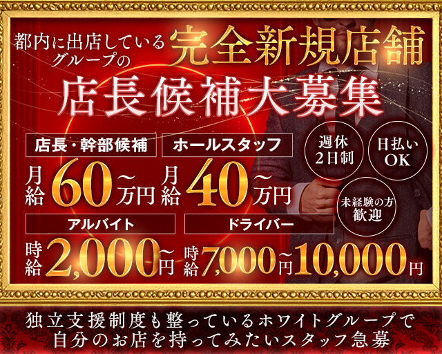 【神田駅西口】CLUB GALLERY-ギャラリー-(神田)のボーイ・男性求人