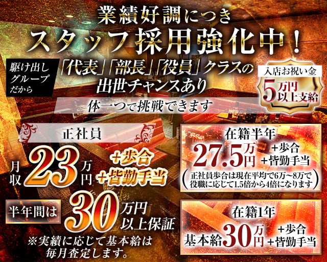 Velle（ヴェル）(柳ヶ瀬)のボーイ・男性求人