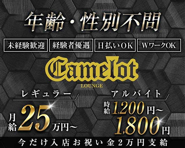 camelot（キャメロット）(柳ヶ瀬)のボーイ・男性求人
